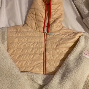 Ivory Ella Sherpa Puffer Jacket